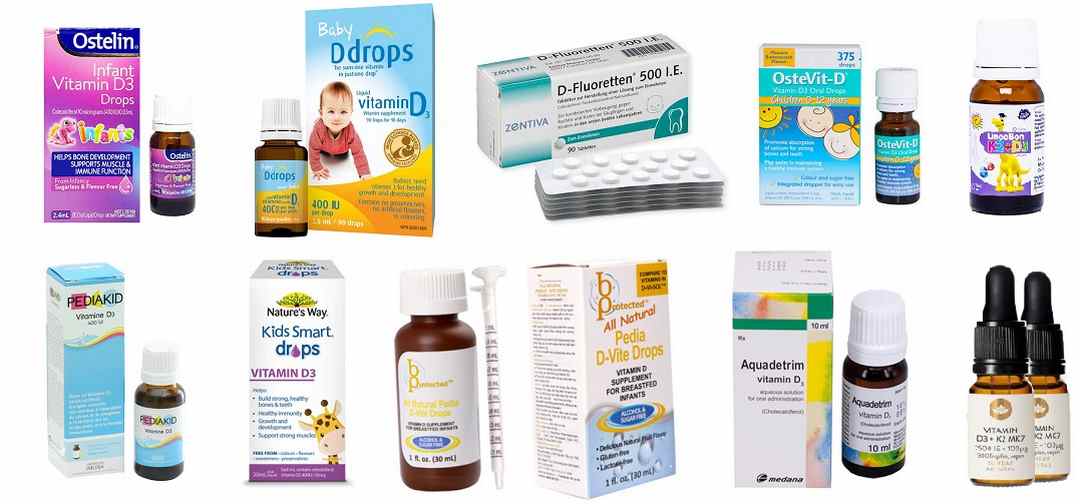 Toàn tập thông tin về vitamin D3 cho trẻ sơ sinh cần biết